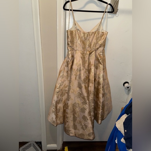 Lilly Pulitzer Gold and Champagne High Low Dress - Picture 5 of 11